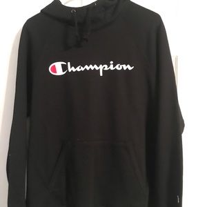 Champion Women’s Hoodie Black Size Large